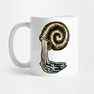 Snail with flowing magic: stream of dreams Mug